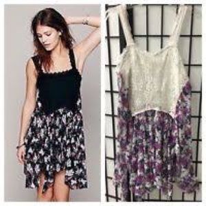 Intimately FREE PEOPLE Lace & Crochet Slip Dress